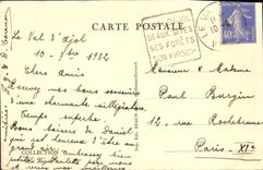 POSTAL Pond De Hardrop In Girmont de la VENDIMIA