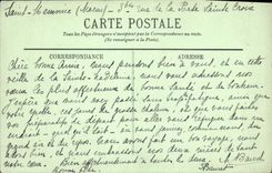 VINTAGE POSTCARD Trawl-nets On the Marne Church Alpine St Low relief