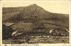 VINTAGE POSTCARD Mount St Odile and St Nabor