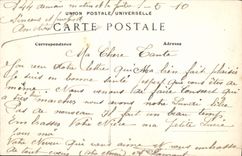 VINTAGE POSTCARD Surroundings of Dinan the Bridge of Lessart Boat