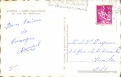 CPM Limoges La Gare des Benedictins