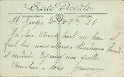 VINTAGE POSTCARD Royan the Municipal Casino seen of the sea