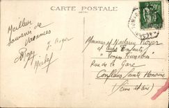 CPA Perros Guirec Ploumanach le Cepe