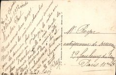 VINTAGE POSTCARD St Quentin the Chime of the Town hall