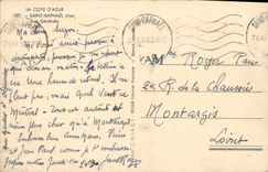 CPA Saint Raphael Vue Generale