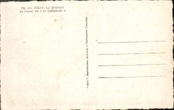 CPA Agay Le Dramont Le rocher dit la cathedrale 