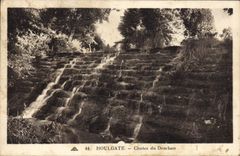 VINTAGE POSTCARD Houlgate Falls of Drochon