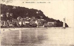 VINTAGE POSTCARD Honfleur the Pretty Mount