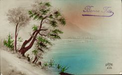 CPA Fantaisie Bonne Fete