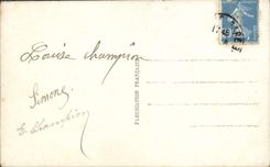 CPA Fantaisie Bonne Fete