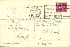 VINTAGE POSTCARD Metz Panorama Taken Of Julien Saint