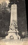 VINTAGE POSTCARD Rouen monumental Cemetery Militaria