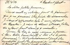 VINTAGE POSTCARD Mans Places Saint Michel Old women Renaissance houses