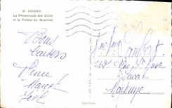 POSTAL MODERNA Dinard la caminata de la cosechadora y el punto del torno