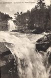 VINTAGE POSTCARD Cauterets the Cascade of the Bridge of Spain