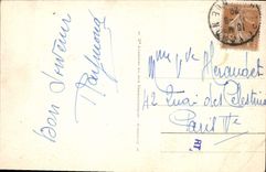 CPA Arcachon Cote D'Argent Route du Moulleau a Travers le Parc des Abatilles