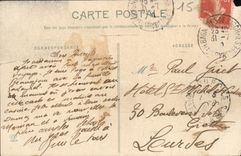 CPA Bagneres De Bigorre Vierge Du Beda