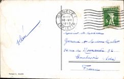 VINTAGE POSTCARD Geneva Brunswick Monument and Quai of Mont Blanc