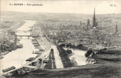 CPA Rouen Vue Generale