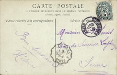 Opinión de Chartres de la POSTAL de la VENDIMIA tomada de Courtille