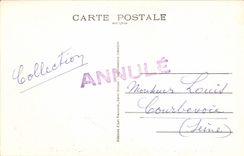 VINTAGE POSTCARD Holy Brieuc Monument Anatole Braz