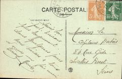 VINTAGE POSTCARD Valence Jouvet Park