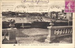 VINTAGE POSTCARD Pontaillac Conche Sporting Casino and Balneum