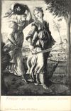VINTAGE POSTCARD Firenze Gall Uffizi Giuditta Sandro Botticelli