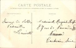 Madera de la POSTAL de la VENDIMIA de Clamart la charca de Drivaux