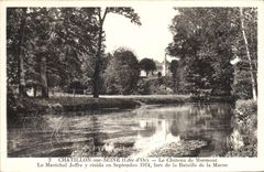 VINTAGE POSTCARD Chatillon On Esine the Castle of Marmont