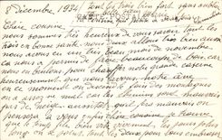 POSTAL Chamonix Mont Blanc de la VENDIMIA el monumento de Saussure