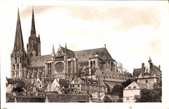 CPA Chartres La cathedrale