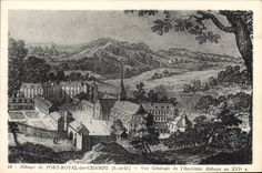 CPA Abbaye de Port Royal des Champs Vue Generale de l'ancienne abbaye