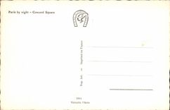 MODERN CARD Paris the night Places Harmony