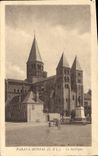 VINTAGE POSTCARD Paray Monial the Basilica