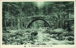 CPA Gerardmer Le Pont des Fees