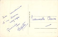 VINTAGE POSTCARD Gerardmer the Bridge of the Fairies