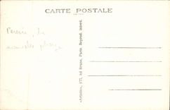 POSTAL Arcachon de la VENDIMIA una esquina del lavabo en Abatilles