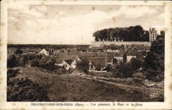 VINTAGE POSTCARD Chateauneuf On Expensive View the Park and the Lathe