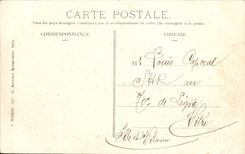 VINTAGE POSTCARD Nogent On the Marne Seen On the Marne