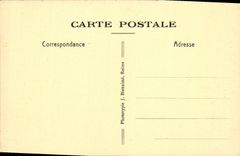 Abadía vieja de Reims de la POSTAL de la VENDIMIA de St Remi y la basílica