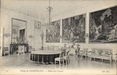 CPA Palais de Compiegne Salon du Conseil