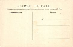 Sala de estar de Compiegne de la POSTAL de la VENDIMIA de la familia