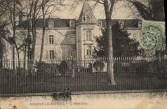 CPA Nogent Le Rotrou L'Hotel Dieu