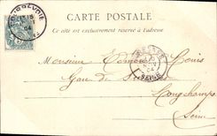 VINTAGE POSTCARD Bois de Boulogne Roasts Castle of Trifle