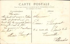 VINTAGE POSTCARD Bois de Boulogne the Big lake