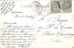 VINTAGE POSTCARD Dijon the Water Tower of the Place Darcy