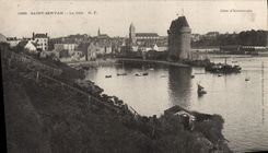 CPA Saint Servan La Cale Bateau