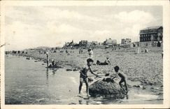 VINTAGE POSTCARD Strong Mahon Beach Ideal Of the Children