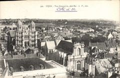 VINTAGE POSTCARD Dijon Overall picture